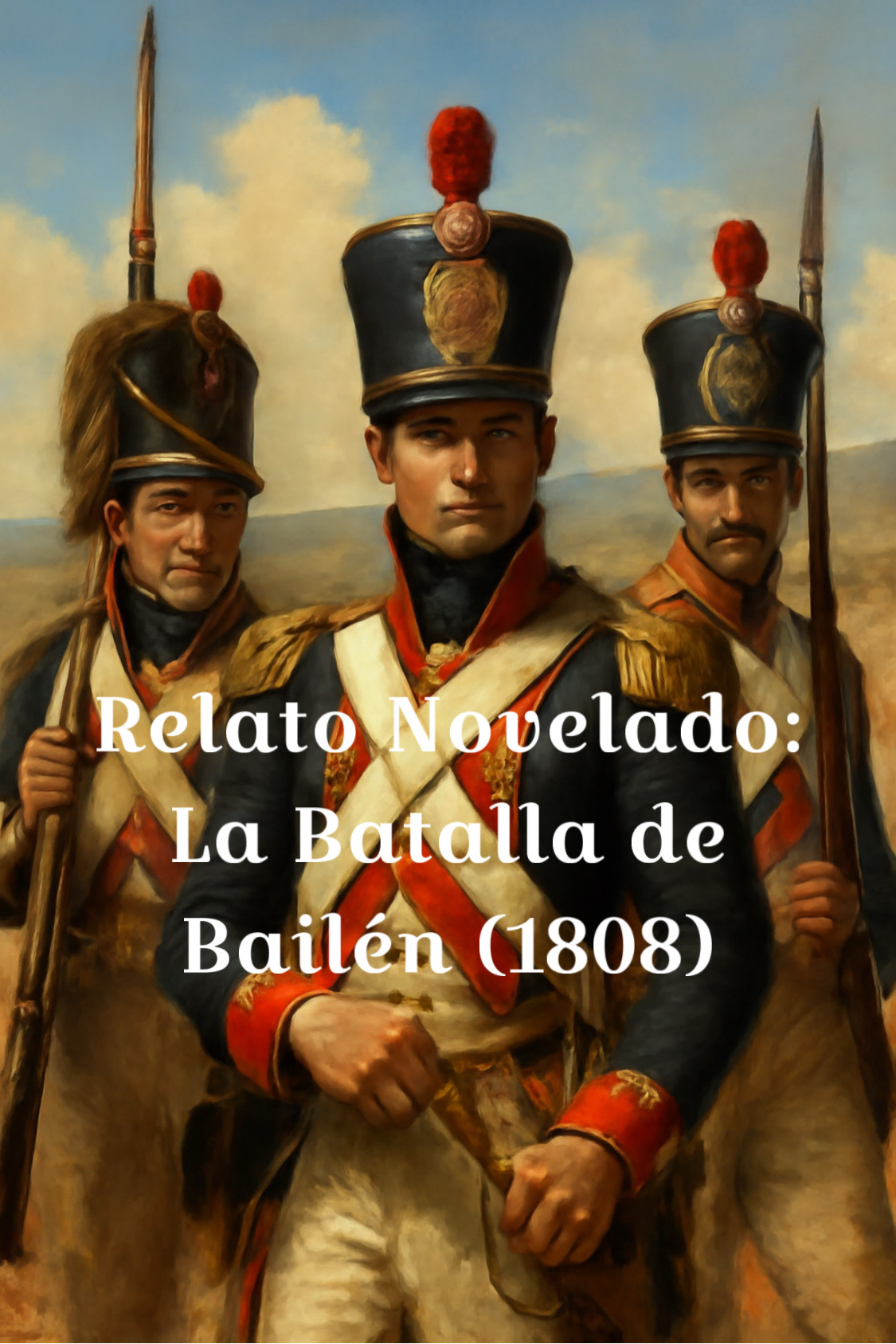  Relato detallado  y realista de la Batalla de Bailén, un hito decisivo en la historia militar española del siglo XIX, mostrando la táctica y valentía de las tropas españolas frente a las fuerzas napoleónicas, base de la tradición militar nacionalista.